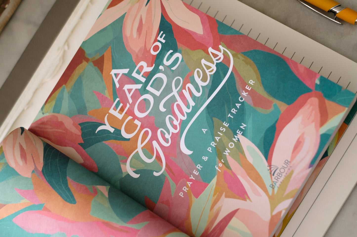 A Year of God's Goodness: A Prayer & Praise Tracker for Women