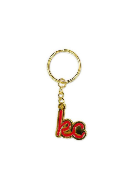 Kansas City Script Keychain