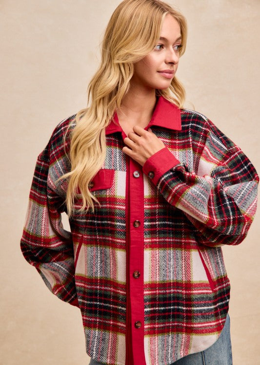 Fireside Plaid Shacket