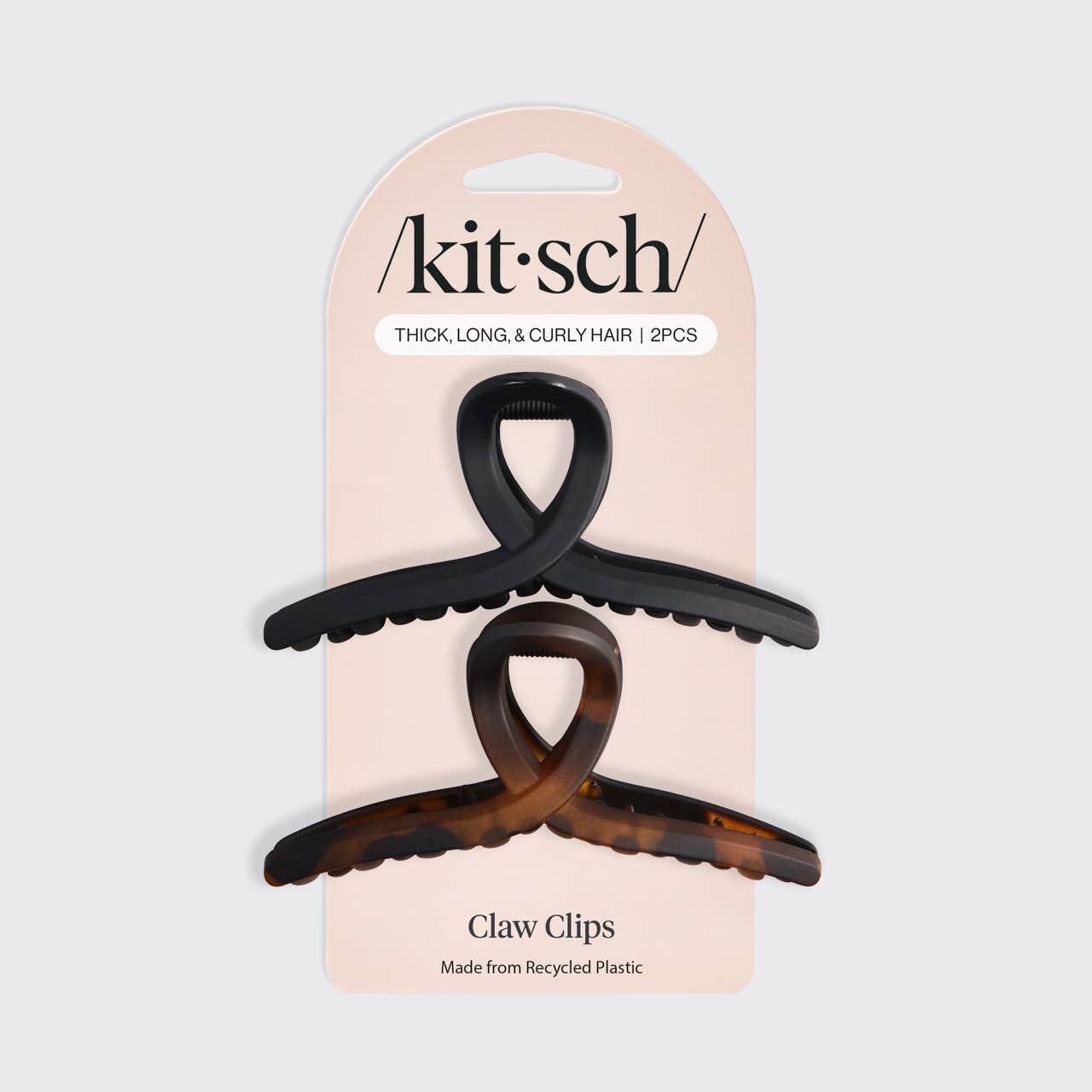 Large Loop Claw Clip Duo