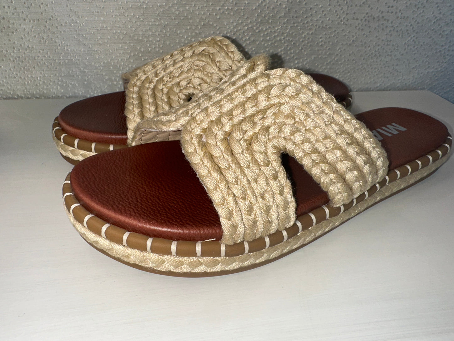Sirah Woven Slide Sandal
