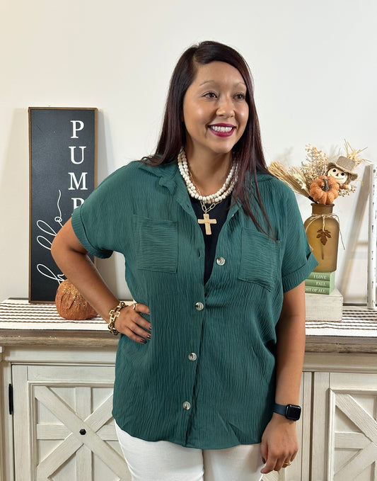 Love Note Short Sleeve Blouse
