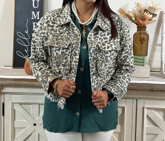 Love Leopard Jacket