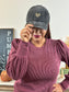 Leopard Heart Vintage Baseball Cap