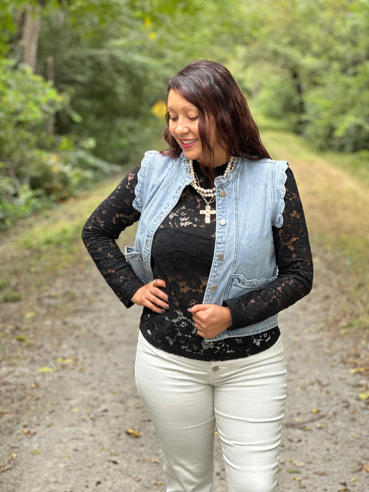 Falling Petals Blouse