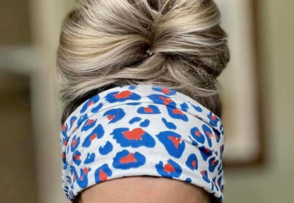 Americana Leopard Headband