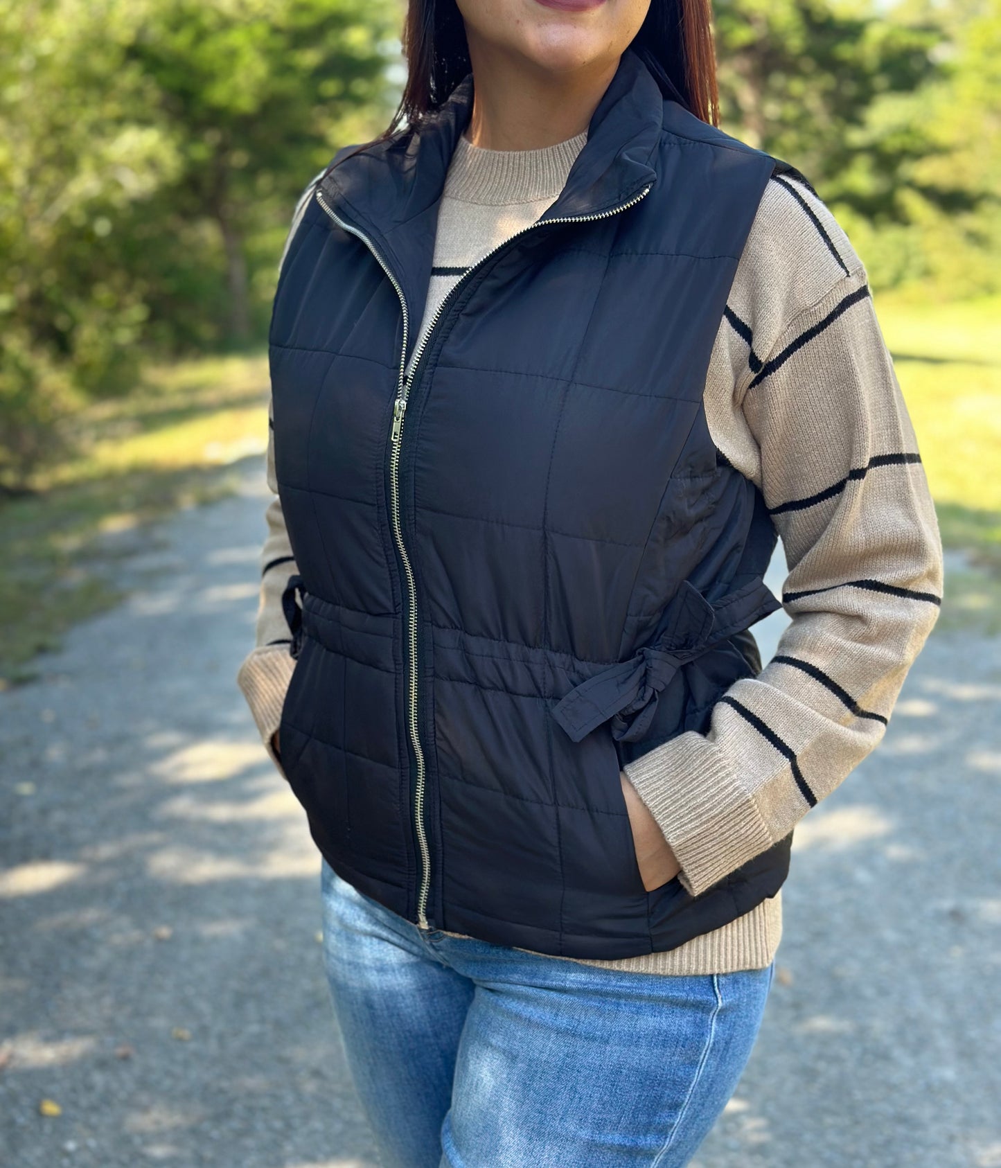 Quilted in Love Puffer Vest