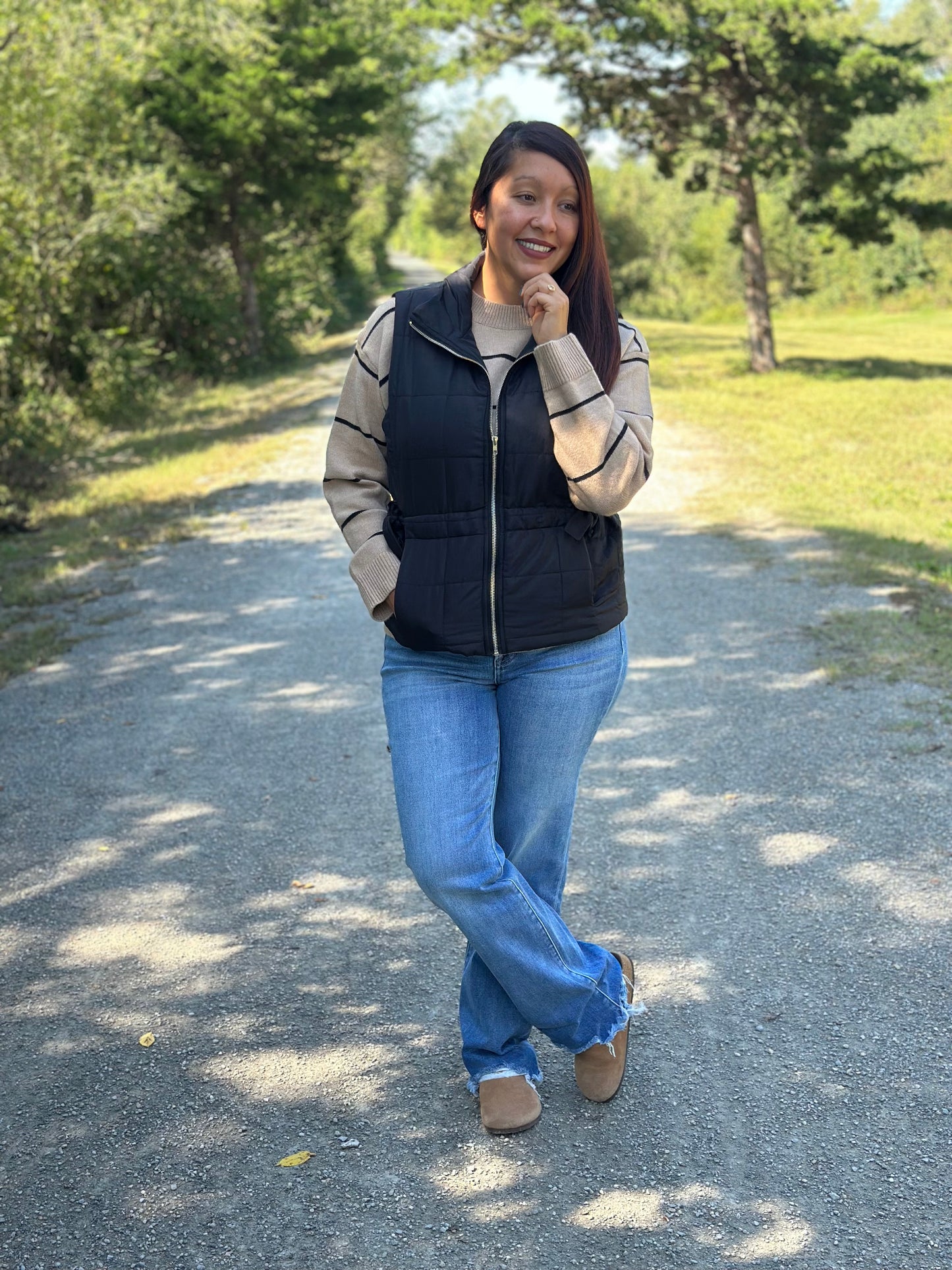 Quilted in Love Puffer Vest