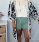 Timeless Romance Kimono - Black