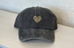 Leopard Heart Vintage Baseball Cap