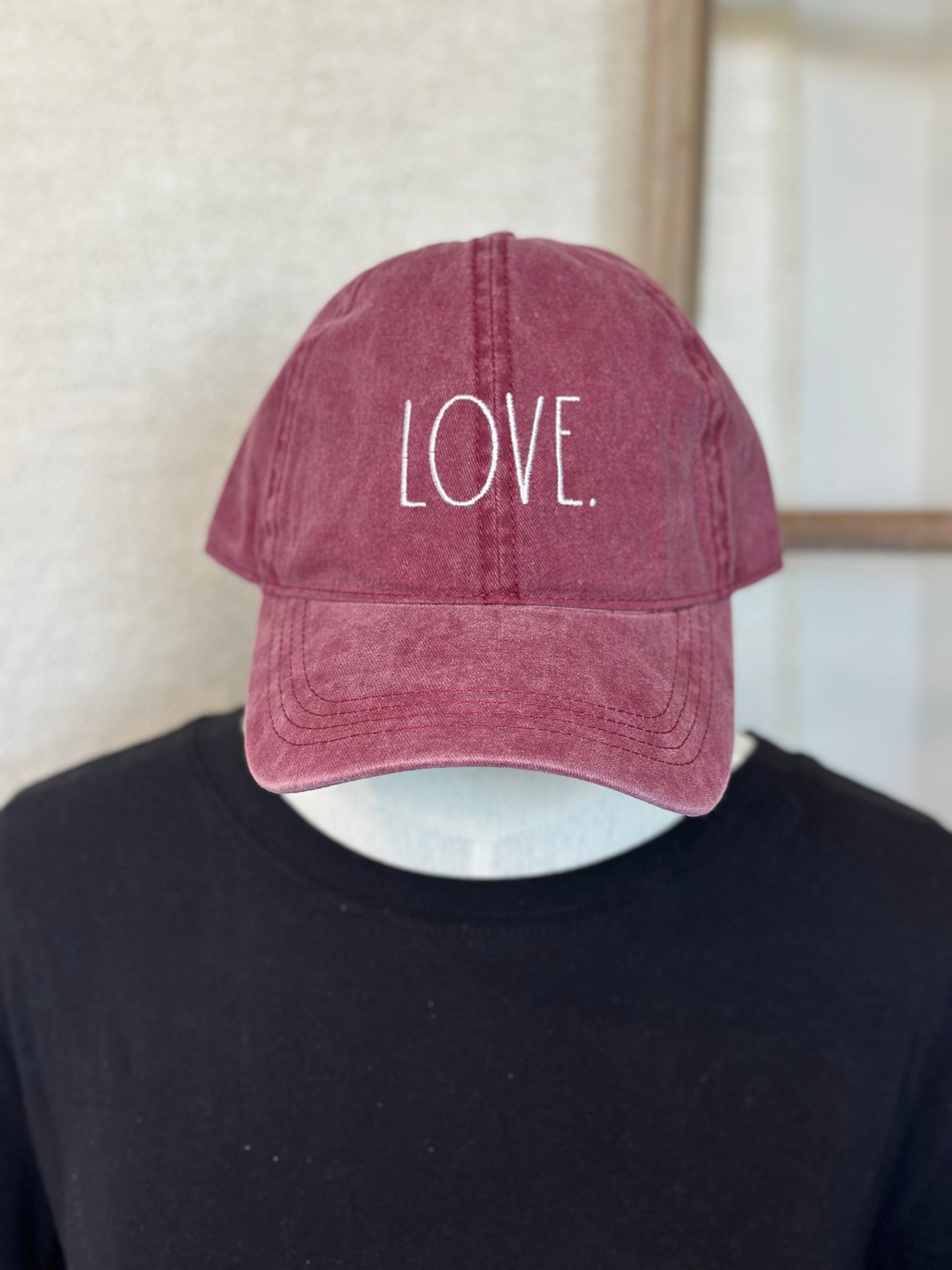 LOVE Vintage Baseball Cap