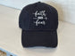Faith Over Fear Distress Baseball Cap