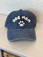 Dog Mom Vintage Baseball Cap