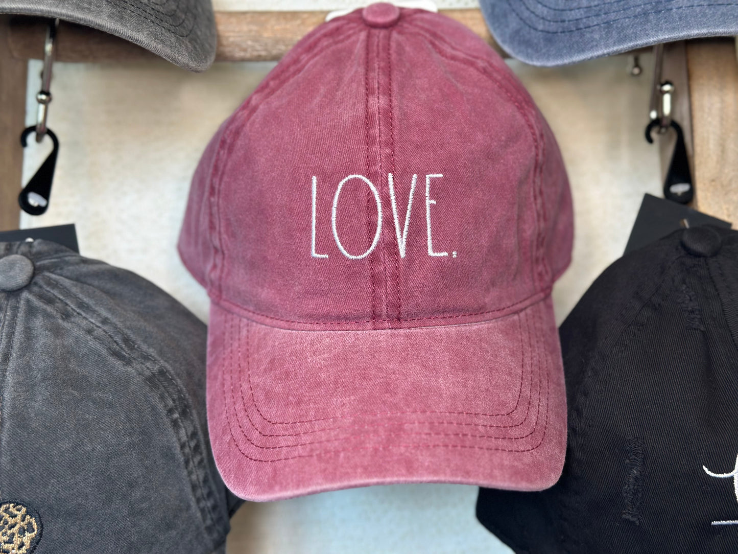 LOVE Vintage Baseball Cap