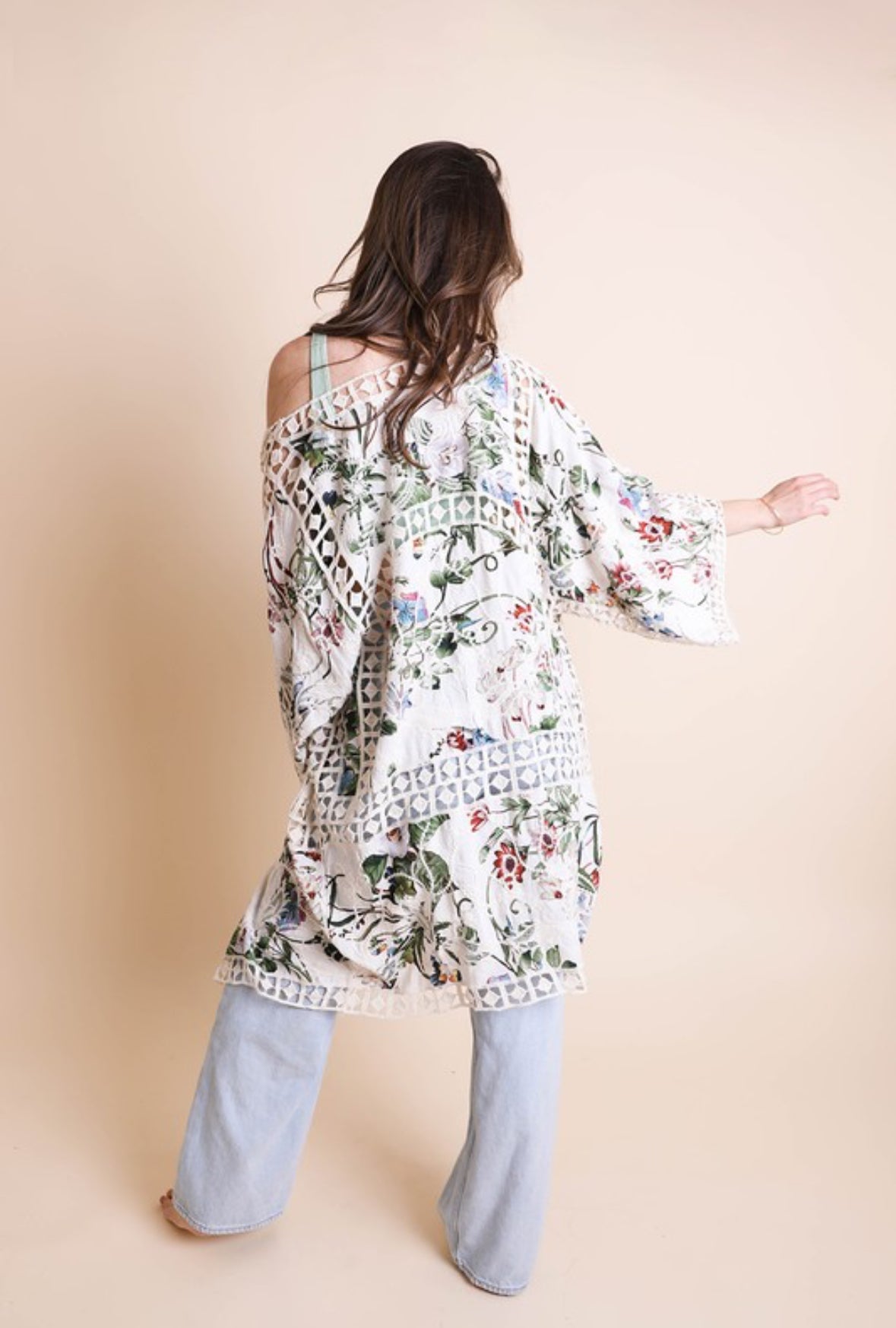 Timeless Romance Kimono - Ivory