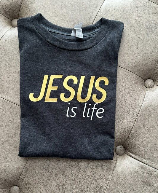 JESUS is Life Graphic Tee - Youth