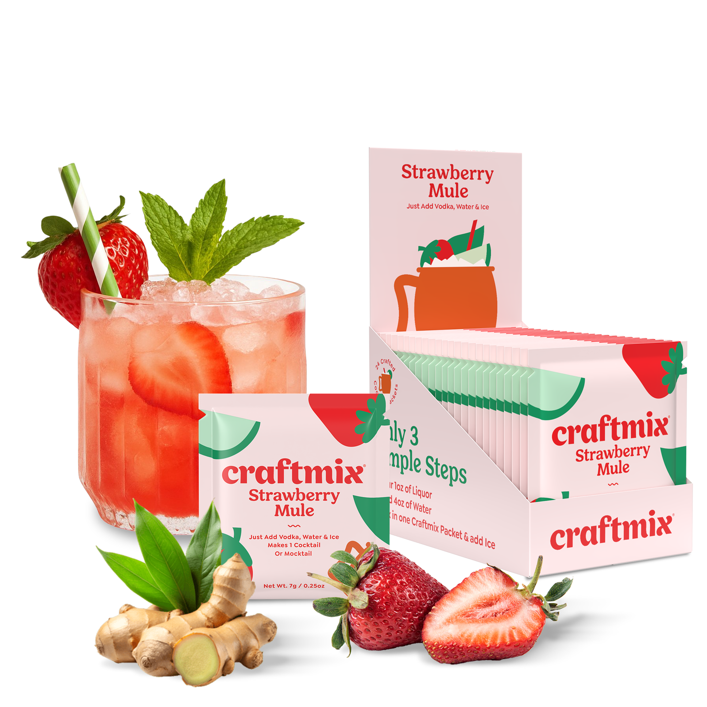 Strawberry Mule Mixer 🍓