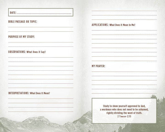 My Bible Study Tracker