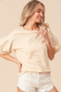French Terry Pearl Sleeve