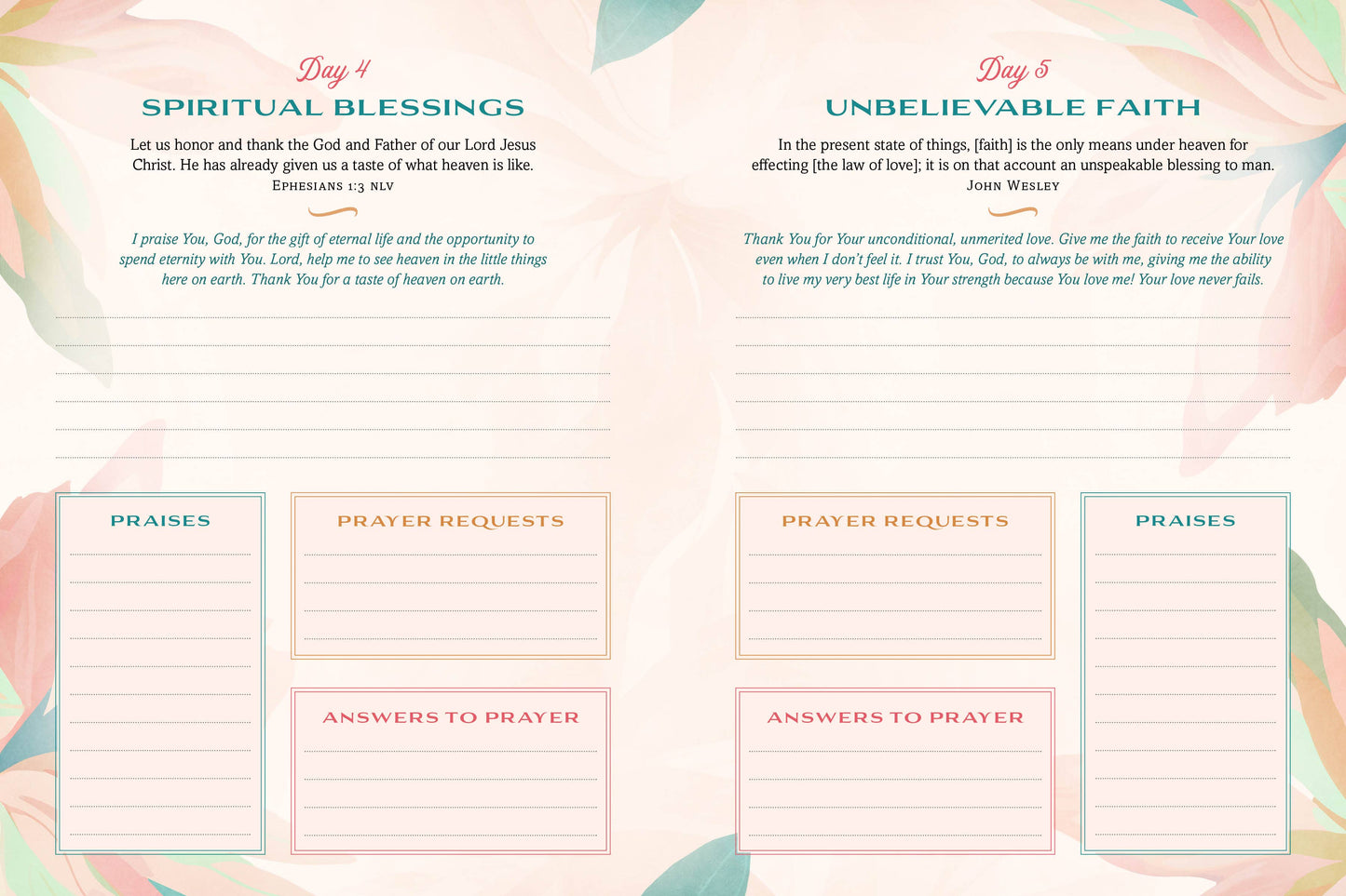 A Year of God's Goodness: A Prayer & Praise Tracker for Women