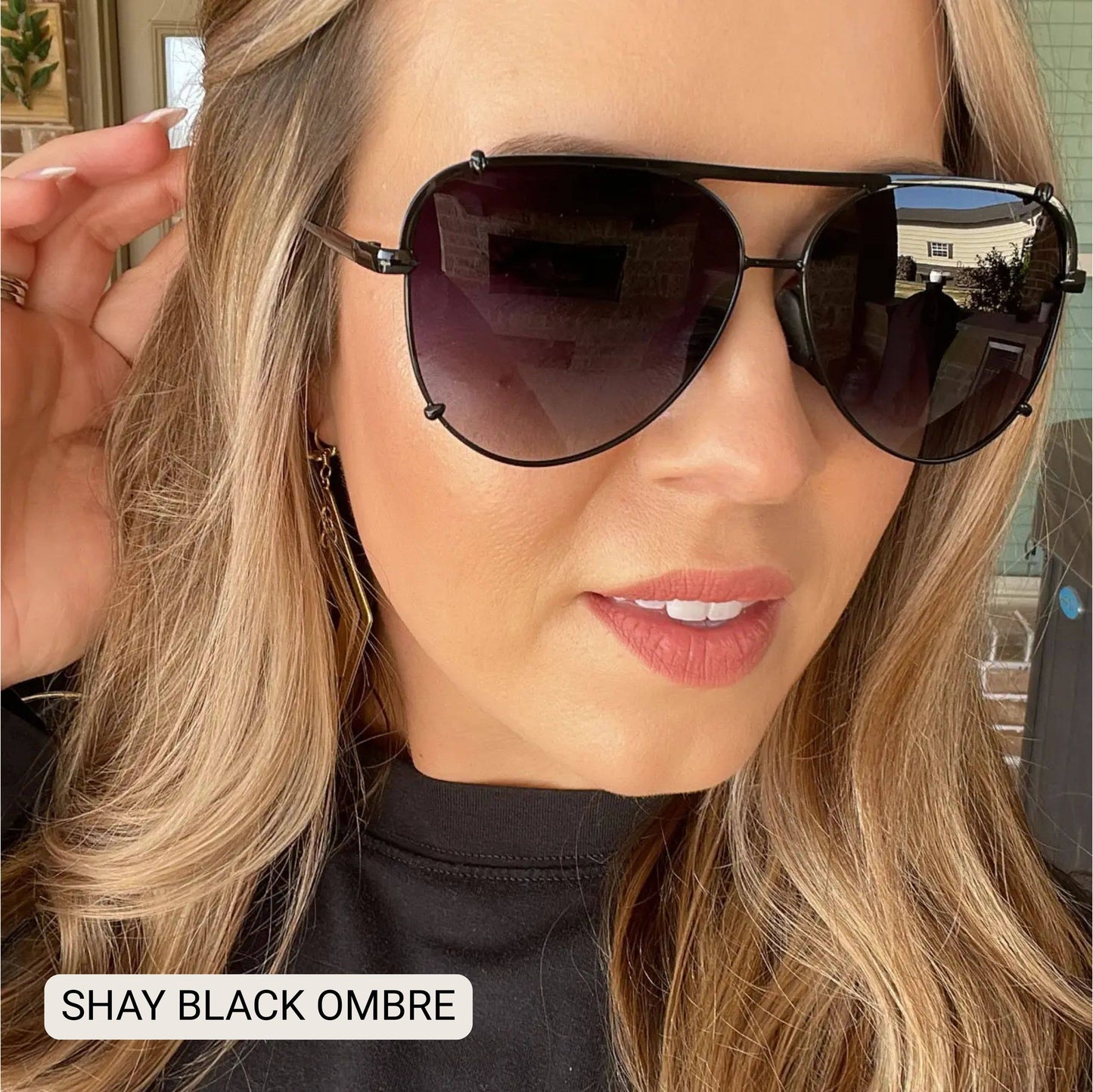 Shay Aviator Sunglasses