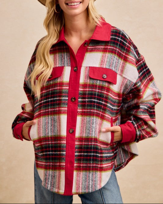 Fireside Plaid Shacket
