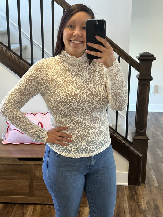 The Grace Lace Top