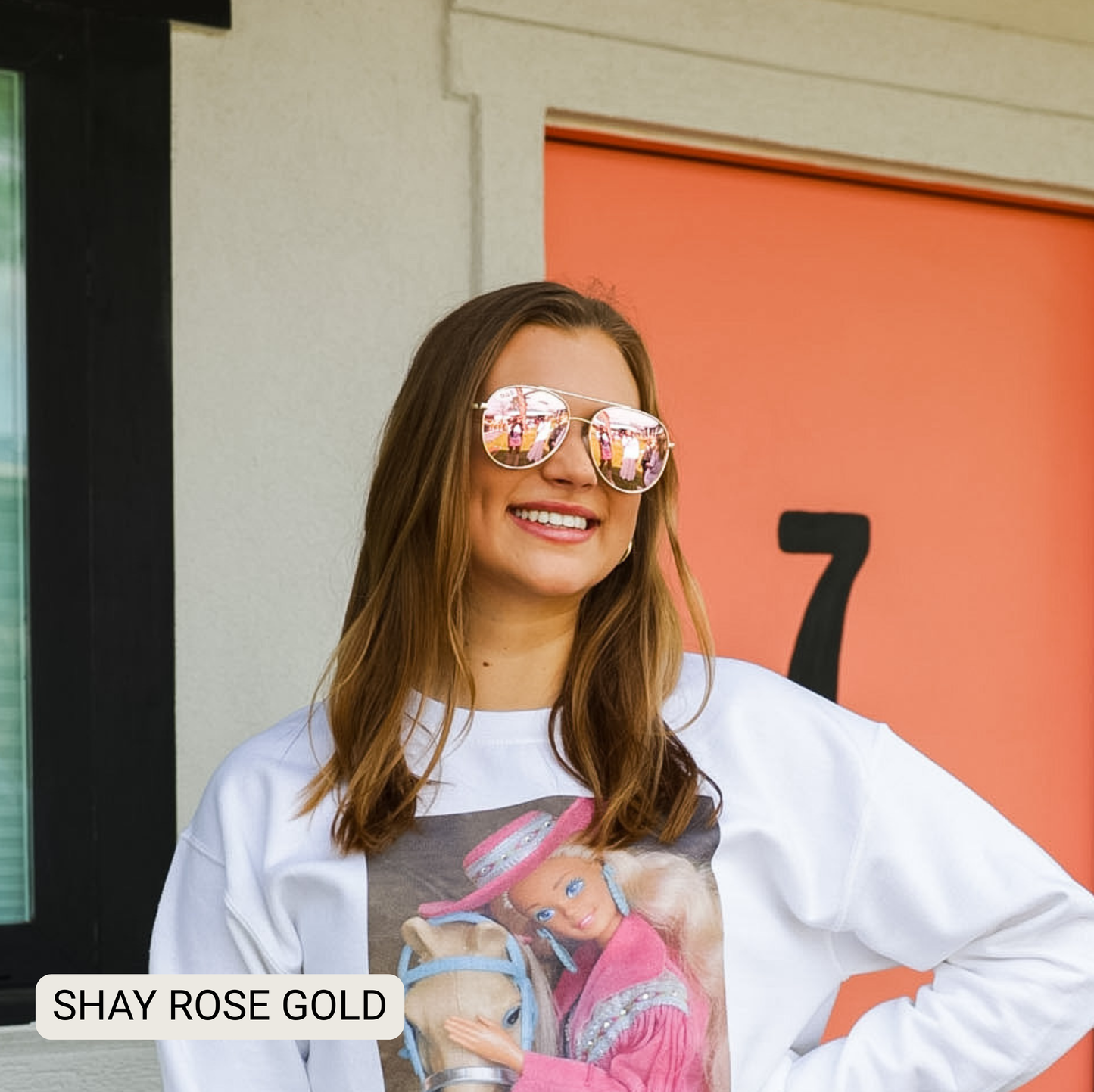 Shay Aviator Sunglasses