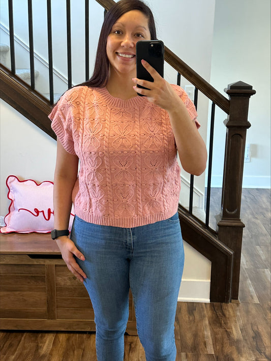 Cupid’s Favorite Knit Top 💘