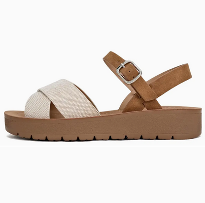 Crisscross Ankle Sandal