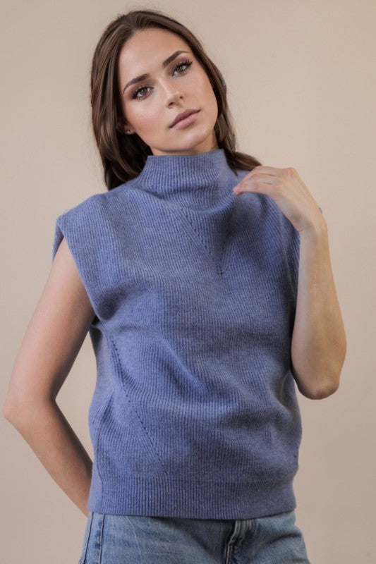 Whisper Blue Sweater Vest