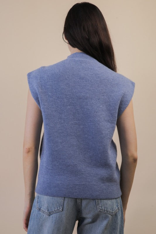 Whisper Blue Sweater Vest