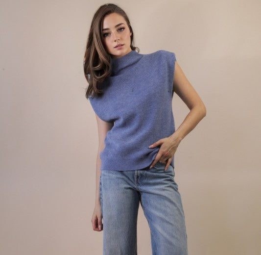 Whisper Blue Sweater Vest